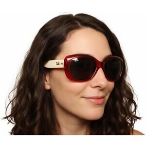 Ray-Ban Italy RB 4101 Jackie Ohh Women Sunglasses Cherry Red